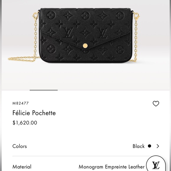 Louis Vuitton 2021 Félicie Pochette M82477 - Picture 2 of 9